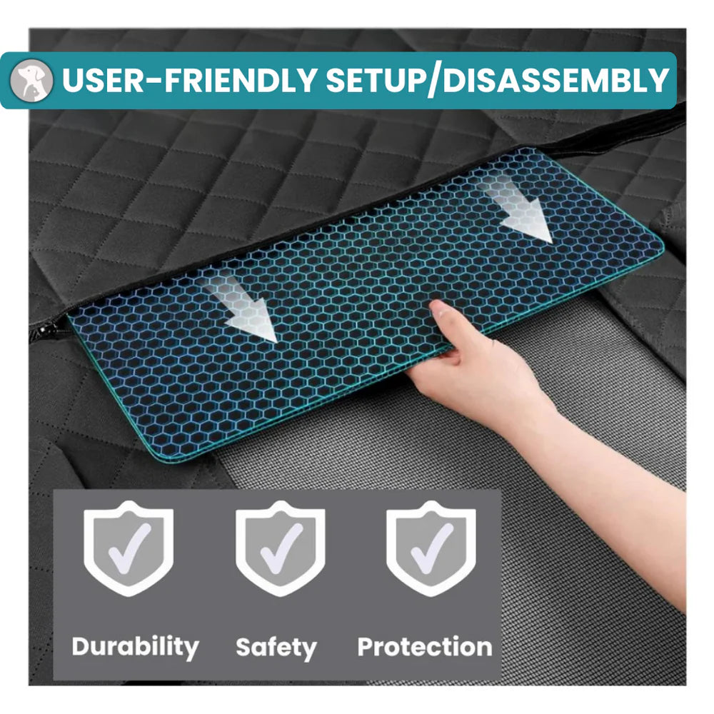 BackSeatSafe™ Dog Seat Cover