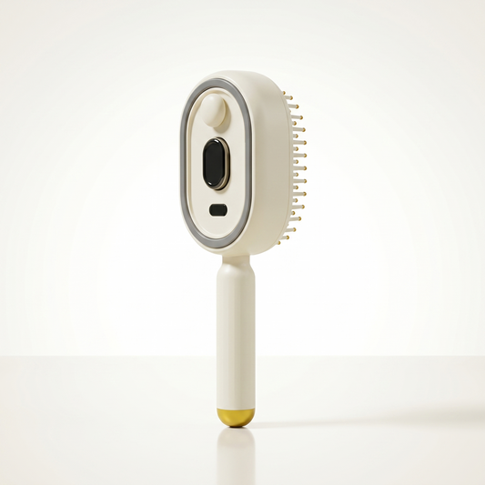 SleekGlide™ Steam Straightener Brush